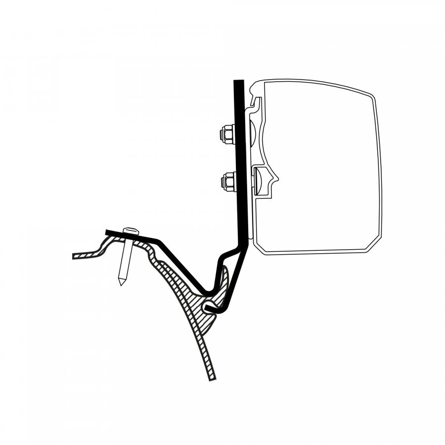 Artikelbild 1 des Artikels “Adapter Westfalia Kepler One / Five / Six für Thule 3200 “